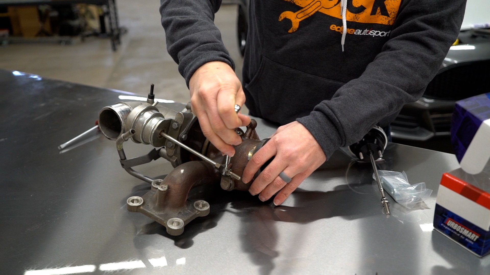 Focus ST Wastegate Actuator Preload Adjustment