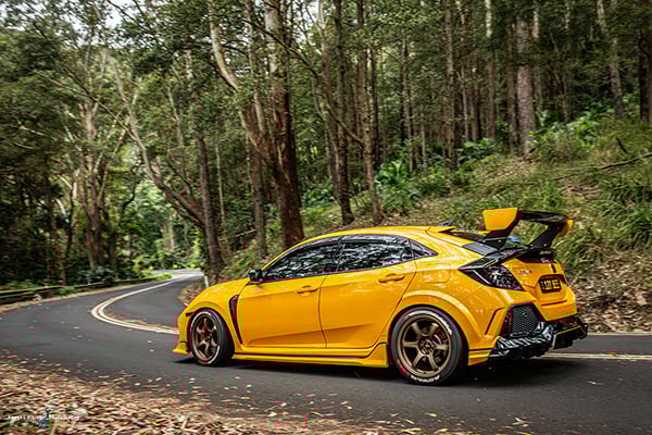Yellow FK8 - 18x9.5 +38 (2)