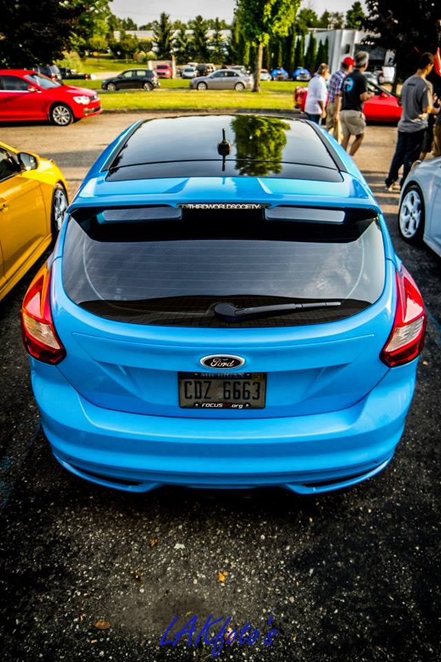 PJ's 2013 Ford Focus ST Blue 2 - Edge Autosport